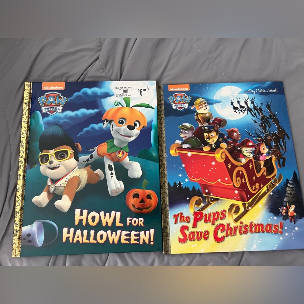 Paw Patrol Holiday Hardcover Books
